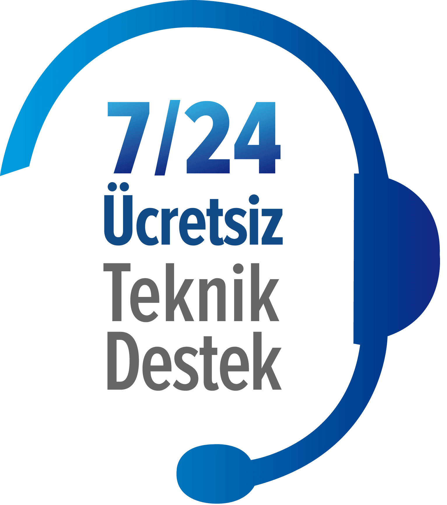 7/24 Ücretsiz Teknik Destek